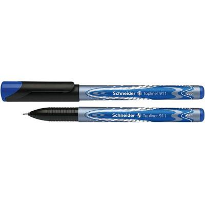 Fineliner schneider topliner 911 0.4mm blauw