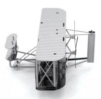 Eureka metal earth wright brothers airplane - thumbnail