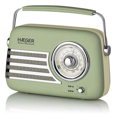 Draagbare Bluetooth Radio Haeger RB-GRE.001A