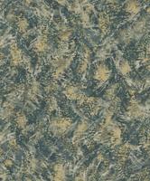 Dutch Wallcoverings Arabesque - Pluma Teal Gold - Multi - thumbnail