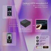 Oehlbach BTR Innovation 5.2 Bluetooth muziekzender/ontvanger Bluetooth versie: 5.2 Geïntegreerde accu - thumbnail