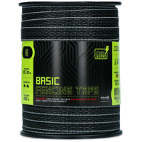 ZoneGuard 20 mm Basic afrasteringslint zwart 200 m - thumbnail