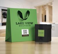 Klevende etiketten Avery Wit 25 Lakens 45 x 45 mm - thumbnail