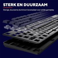 Trust GXT866 TORIX MECHANICAL KEYBOARD US QWERTY Toetsenbord Zwart - thumbnail