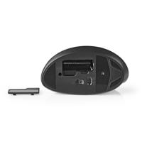 Ergonomic Wireless Mouse | 1600 dpi | 6-Button | Black - thumbnail