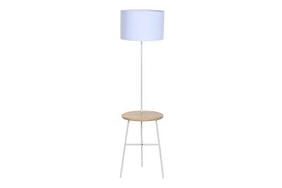 Vloerlamp DKD Home Decor Wit Bruin Polyester Metaal Pijnboom (40 x 65 x 152 cm) Vloerlamp DKD Home Decor Wit Bruin Polyester Metaal Pijnboom (40 x 65 x 152 cm)