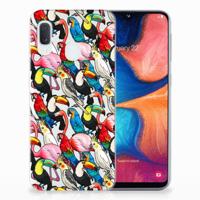 Samsung Galaxy A20e | TPU Hoesje | Birds - thumbnail