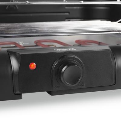 Princess 01.112250.01.001 Elektrische BBQ met zijtafels