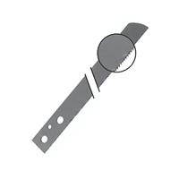 Fein 63503063007 Zaagblad: HSS 1 stuk(s) - thumbnail