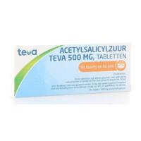 Teva Acetylsalicylzuur 500mg Tabletten - thumbnail
