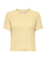 Only Onlsunny S/s Pullover Knt Noos Trui Korte Mouw Double Cream - thumbnail