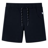 VidaXL Kindershorts met trekkoord 92 marineblauw - thumbnail