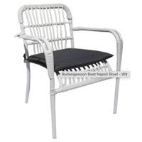 Napoli Stoel Wit tuinmeubel OWN - Own - thumbnail