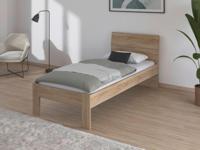 Bed FLASH 90x200 cm eik sonoma - thumbnail