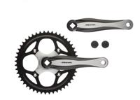 Miranda crankstel 48t 1+ voor 3/32" ketting aluminium zwart - thumbnail