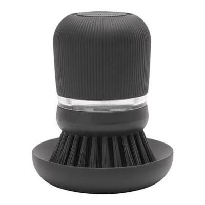 Brabantia sink side afwasborstel met zeepreservoir Brabantia sink side afwasborstel met zeepreservoir