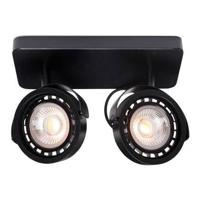 Zuiver Plafondlamp 'Dice' 2-lamps, kleur Zwart - thumbnail