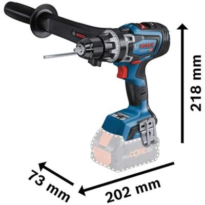Bosch Blauw GSR 18V-150 C Professional | Accu-schroefboormachine | Excl. accu en lader | In L-BOXX - 06019J5002