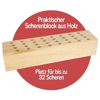 Westcott AC-112TIDY Scharenblok Hout Leeg Voor 32 Kindercharen