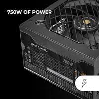 Voedingsbron Mars Gaming MPB750SIM ATX 750 W 80 Plus Bronze - thumbnail