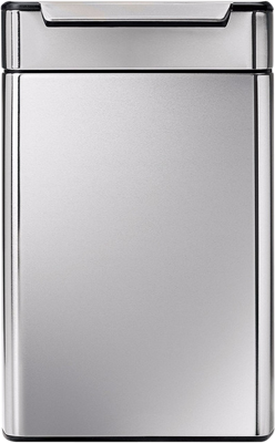 Simplehuman Afvalemmer Rectangular Touch Bar GFT 24 + 24 liter