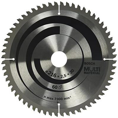 Bosch Accessories Multi Material 2608640446 Hardmetaal-cirkelzaagblad 216 x 30 x 2.5 mm Aantal tanden: 60 1 stuk(s)