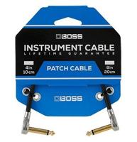 Boss BPC-18 patchkabel met Slimline pancake pluggen 45cm - thumbnail