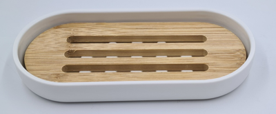 Solid bar houder wit L