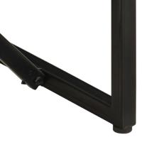 Bankje 160x35x46 cm massief mangohout - thumbnail