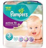 Pampers Pampers Active Fit Midi Midpack 3 4-9 Kg- 31 Stuks - thumbnail