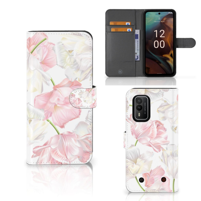 Nokia XR21 Hoesje Lovely Flowers Nokia XR21 Hoesje Lovely Flowers