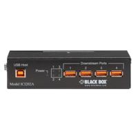 Black Box Industriële USB 2.0-hub met isolatie, 4-poorts - thumbnail