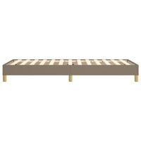 Boxspringframe stof taupe 90x200 cm - thumbnail