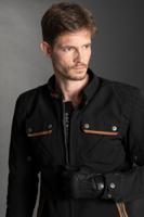 LS2 jacke "bullet" jacket bullet man black m - thumbnail