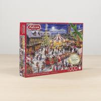 Falcon de luxe Falcon The Christmas Carousel 2x 1000 stukjes - Legpuzzel voor Volwassenen - thumbnail