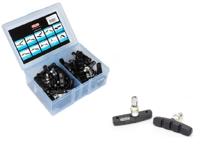 Elvedes Remblokken v-brake 60 mm zwart 25 stuks - thumbnail