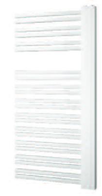 Handdoekradiator Franto Sinistro 1210 x 600 mm Pearl grey