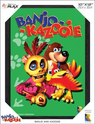Pixel Frames Plax - Banjo-Kazooie (30cm x 25cm)