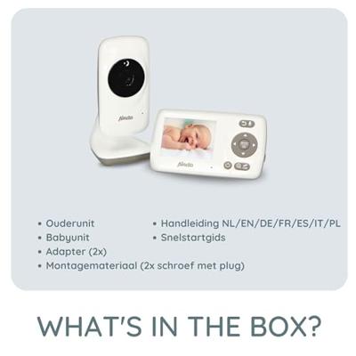 Alecto DVM-71 Babyfoon Wit