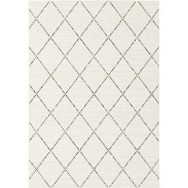 Vloerkleed Talara - crème/groen - 160x230 cm