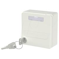 Metz Connect Modul-Unterputz-Gehäuse mit Klappdeckel und Schloss Behuizing Opbouw (op muur) - thumbnail