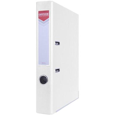 OFFICE products ordner, voor A4, uit karton, rug van 5,5 cm, wit