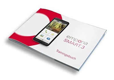 EmporiaSmart.3 | 4G VoLTE mobiele telefoon | smartphone voor senioren zonder contract | mobiele telefoon met noodoproepknop | 5,5 inch scherm | Android 9 | 13 MP camera | zwart
