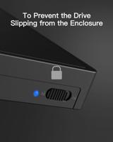 Inateck FE2005 HDD-/SSD-behuizing Zwart 2.5 - thumbnail