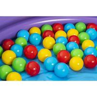 Bestway Opblaasbaar Kinderzwembad 3 Ringen met Ballen 102x25 cm +2 Jaar Binnen en Tuin 52466 - thumbnail