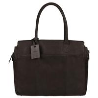 Burkely Vintage Doris Laptop Bag 15.6"-Black - thumbnail