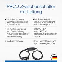 AS Schwabe 45222 PRCD-verlengkabel PRCD 230 V Zwart IP44 - thumbnail