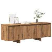 Tv-meubel 120x30x40,5 cm bewerkt hout artisanaal eikenkleurig - thumbnail
