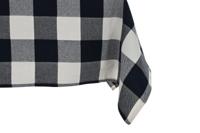 Placemat en servetten DKD Home Decor 150 x 150 x 0,5 cm Blauw Wit - thumbnail