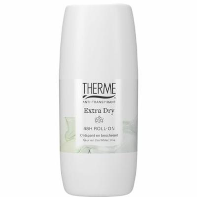 Therme Anti-Transpirant Extra Dry Zen White Lotus Roll-On Deoroller